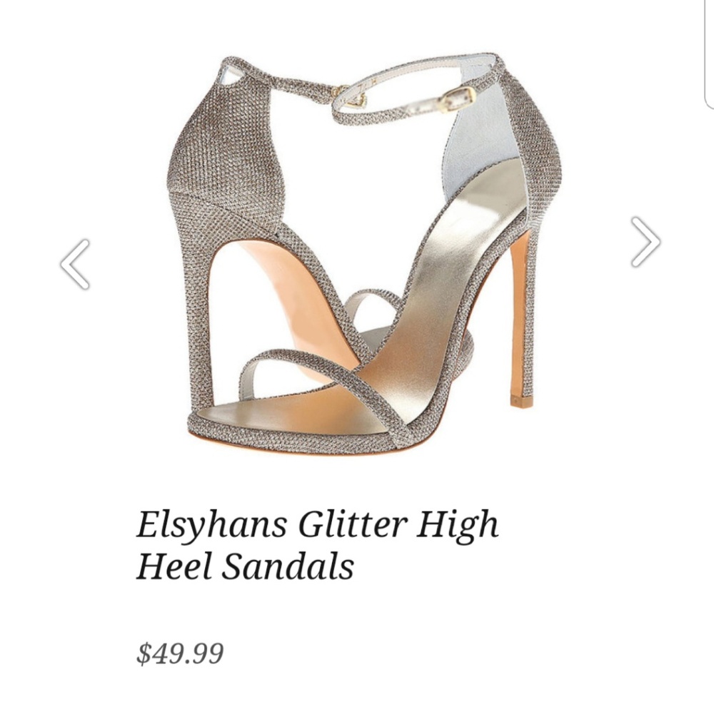 High heels sandals